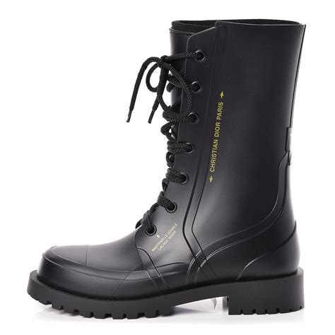 dior rubber boot